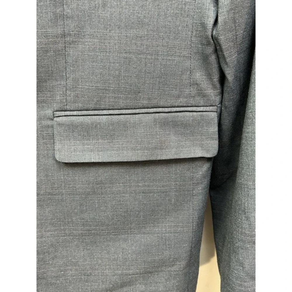 Banana Republic Blazer Mens 46R Plaid Slim Fit Sport‎ Coat Jacket Office